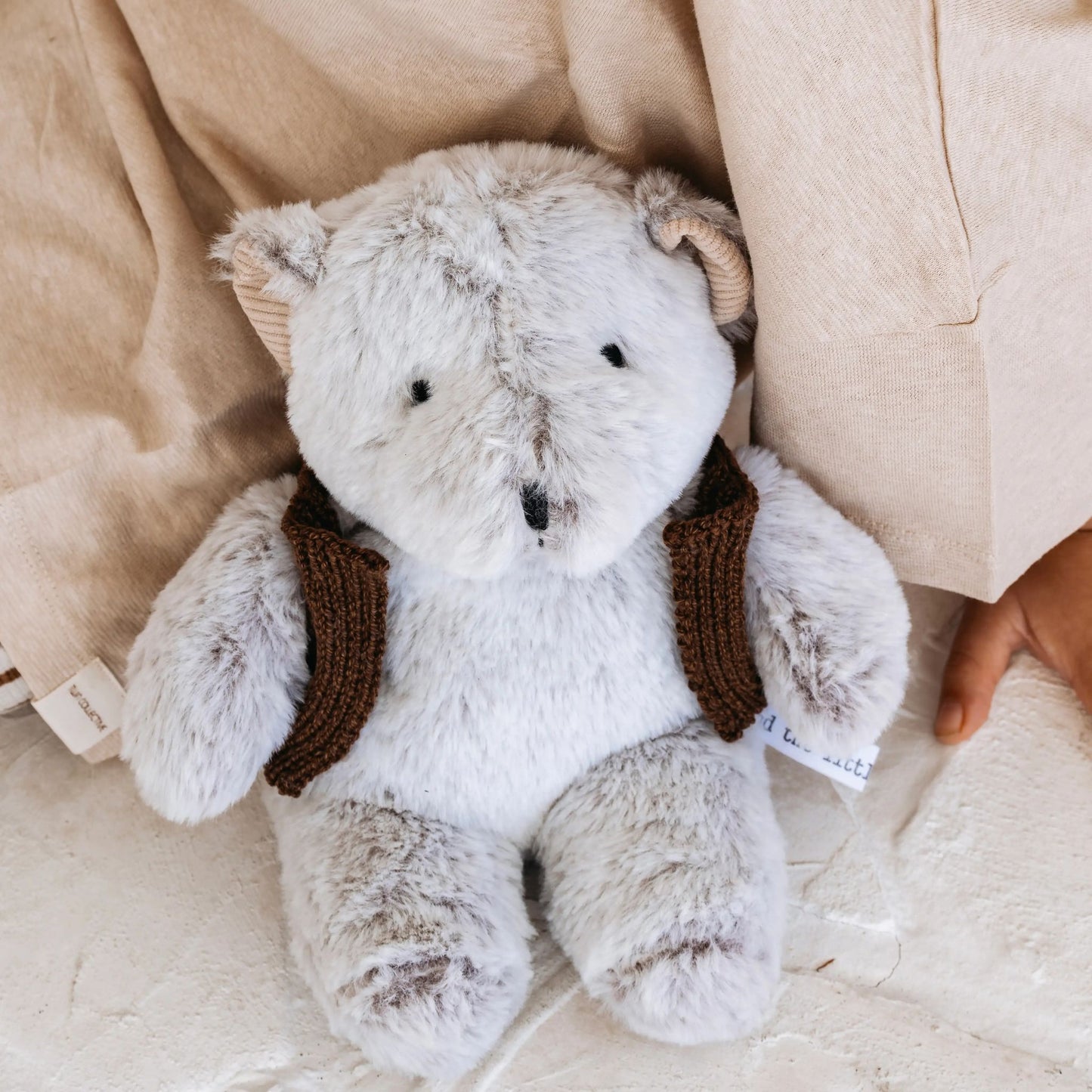 Soft Plush Teddy Bear – Baby Gift & Cuddle Toy – Alfred