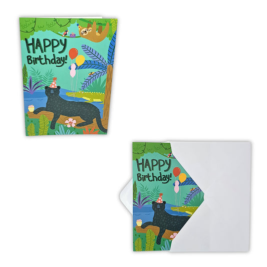 Greeting Card – Jungle Animals #1