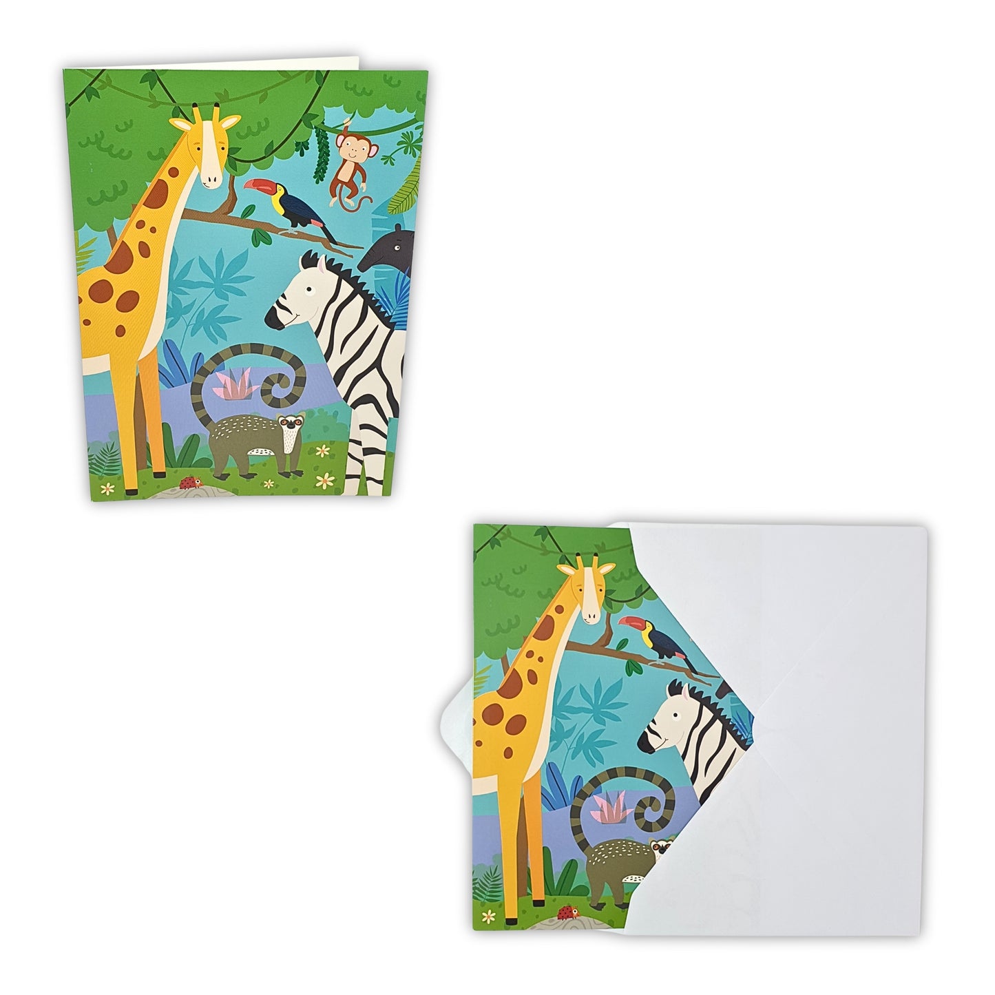 Greeting Card – Jungle Animals #4