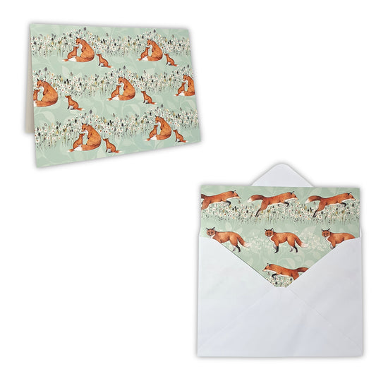 Greeting Card – Fox #4
